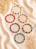 Gloss Beaded Bracelets (Single)