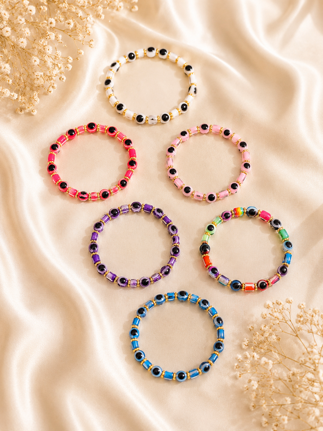 Gloss Beaded Bracelets (Single)